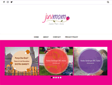 Tablet Screenshot of juvmom.com